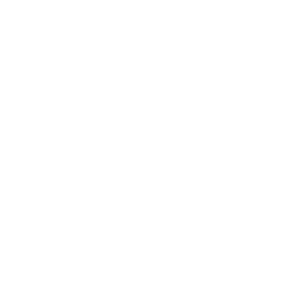 ícones de 4 blocos e símbolo do blockchain no centro