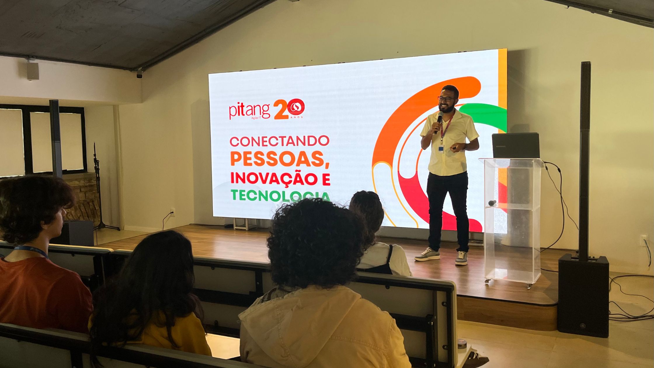 Bruno Guilherme no Evento Enablement Talk 
